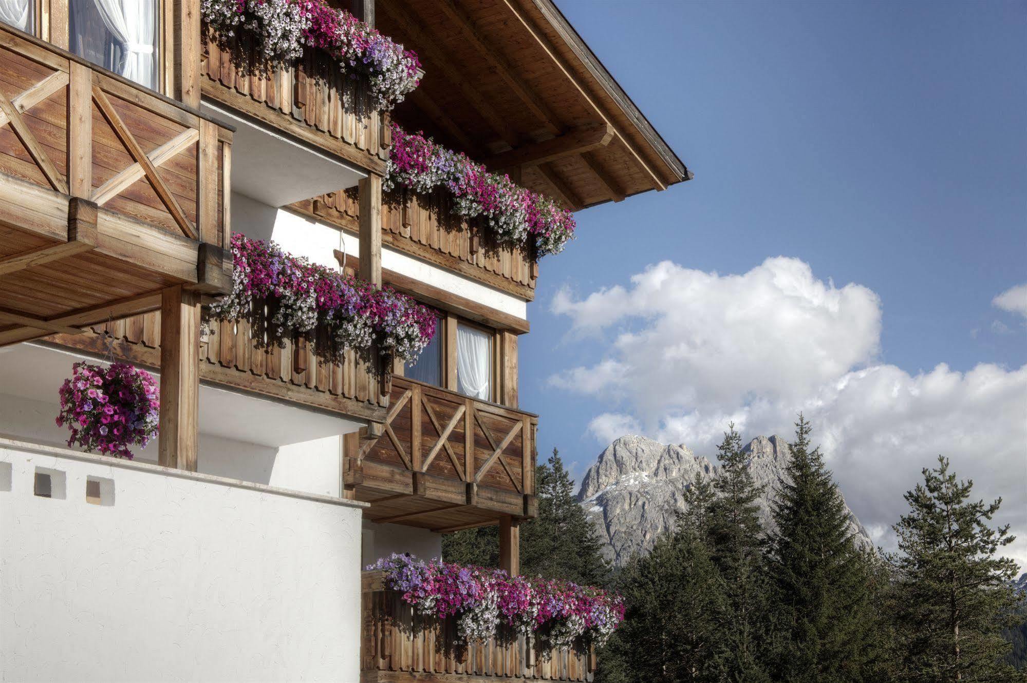 Hotel Ciasa Ai Pini 圣卡夏诺 外观 照片